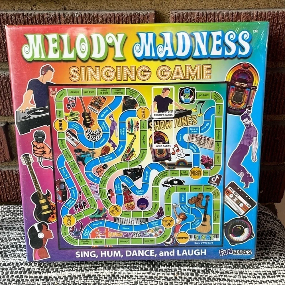 Melody madness, singing game new factory sealed fun game